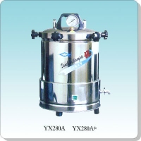 上海三申YX280A手提式不锈钢压力蒸汽灭菌器（座式电热）