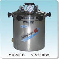 上海三申YX280B手提式不锈钢压力蒸汽灭菌器（煤电两用）