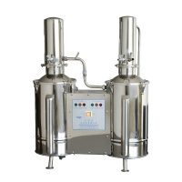 上海三申DZ5C不锈钢电热蒸馏水器 （双重蒸馏）水器