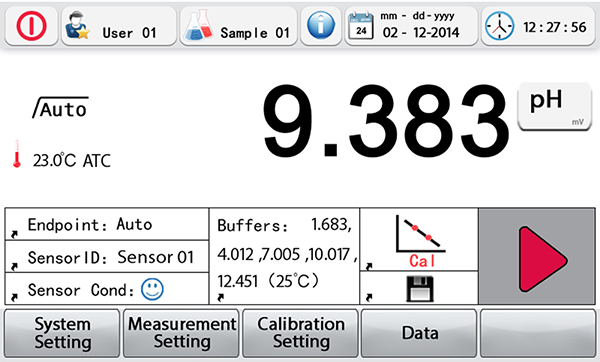 奥豪斯ST5000ph计 分辨率高达0.001pH